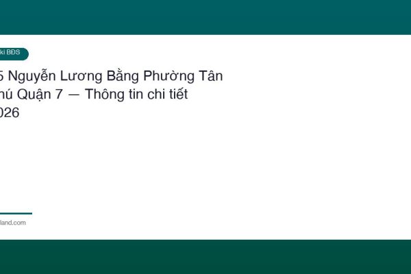 15 Nguyen Luong Bang Phuong Tan Phu Quan 7