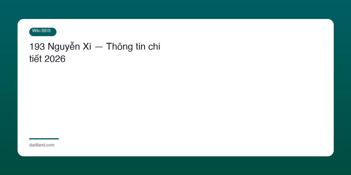 193 Nguyen Xi