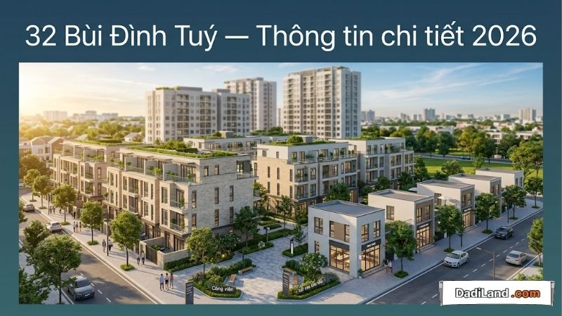 32 Bùi Đình Tuý — Thông tin chi tiết 2026