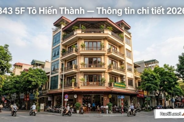 343 5F Tô Hiến Thành — Thông tin chi tiết 2026