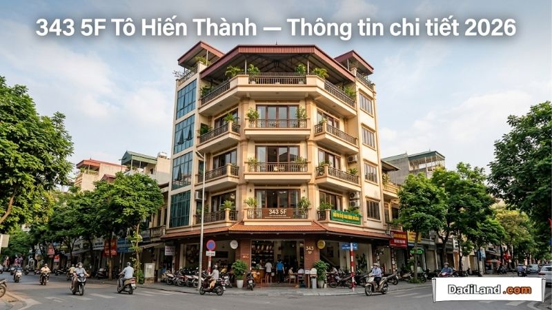 343 5F Tô Hiến Thành — Thông tin chi tiết 2026