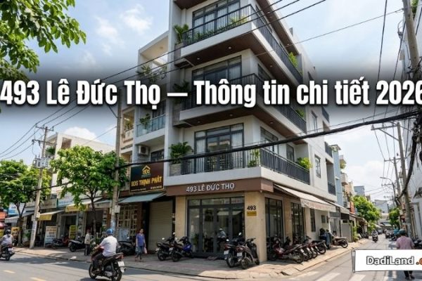493 Lê Đức Thọ — Thông tin chi tiết 2026