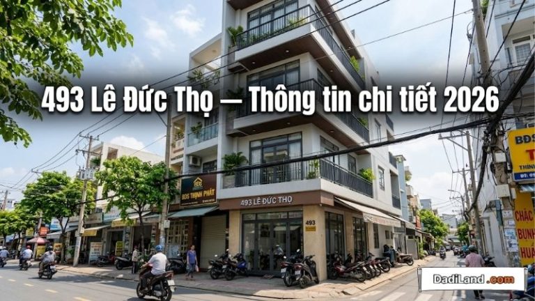 493 Lê Đức Thọ — Thông tin chi tiết 2026