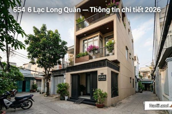 654 6 Lạc Long Quân — Thông tin chi tiết 2026