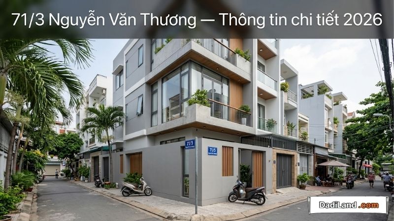 71 3 Nguyễn Văn Thương — Thông tin chi tiết 2026