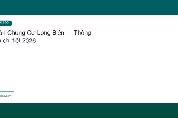 Ban Chung Cu Long Bien