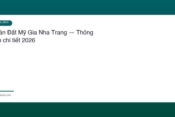 Ban Dat My Gia Nha Trang