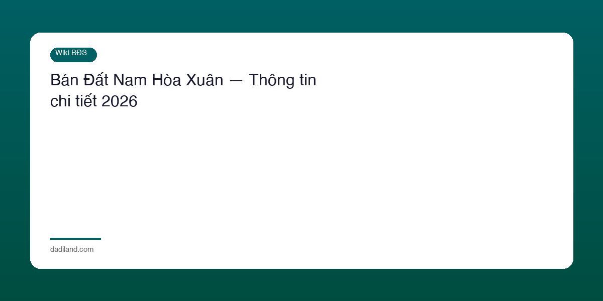 Ban Dat Nam Hoa Xuan