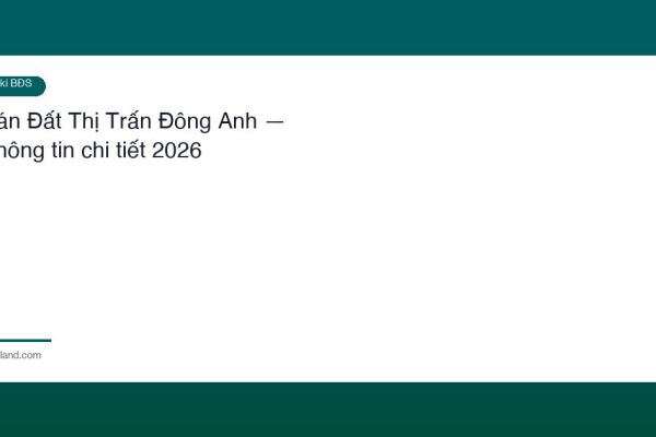 Ban Dat Thi Tran Dong Anh