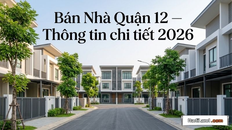 Bán Nhà Quận 12 — Thông tin chi tiết 2026