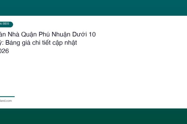 Ban Nha Quan Phu Nhuan Duoi 10 Ty