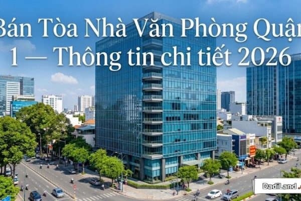 Bán Tòa Nhà Văn Phòng Quận 1 — Thông tin chi tiết 2026