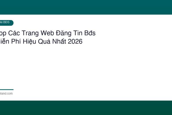 Cac Trang Web Dang Tin Bds Mien Phi