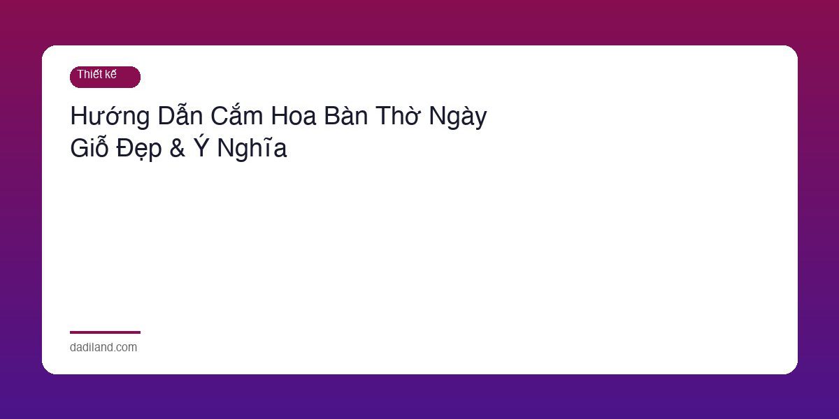 Cam Hoa Ban Tho Ngay Gio