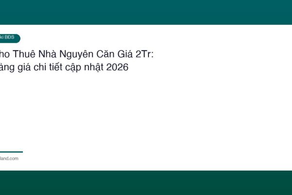 Cho Thue Nha Nguyen Can Gia 2Tr