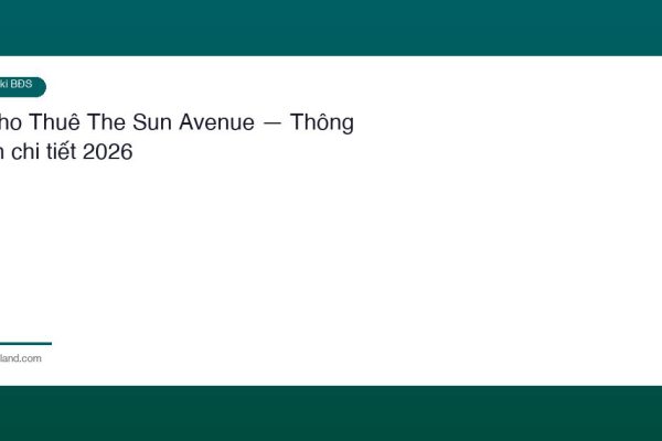 Cho Thue The Sun Avenue