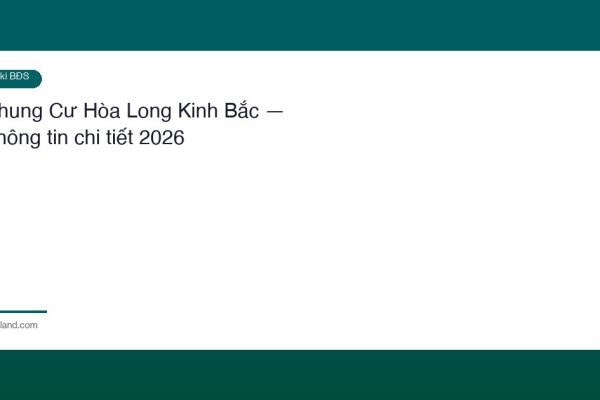 Chung Cu Hoa Long Kinh Bac