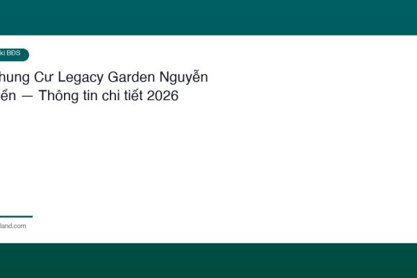 Chung Cu Legacy Garden Nguyen Xien