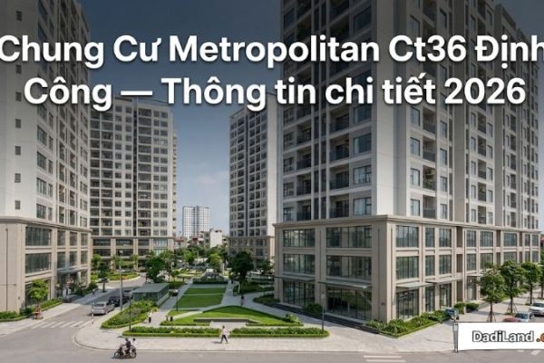 Chung Cư Metropolitan Ct36 Định Công — Thông tin chi tiết 2026