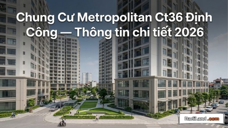 Chung Cư Metropolitan Ct36 Định Công — Thông tin chi tiết 2026