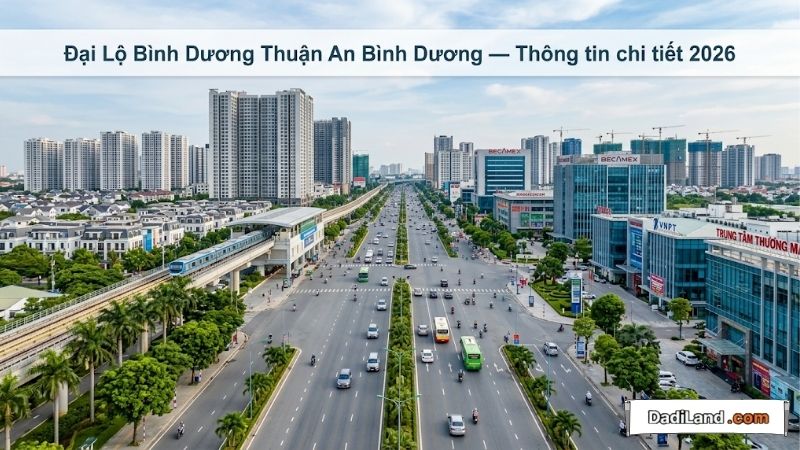 Đại Lộ Bình Dương Thuận An Bình Dương — Thông tin chi tiết 2026