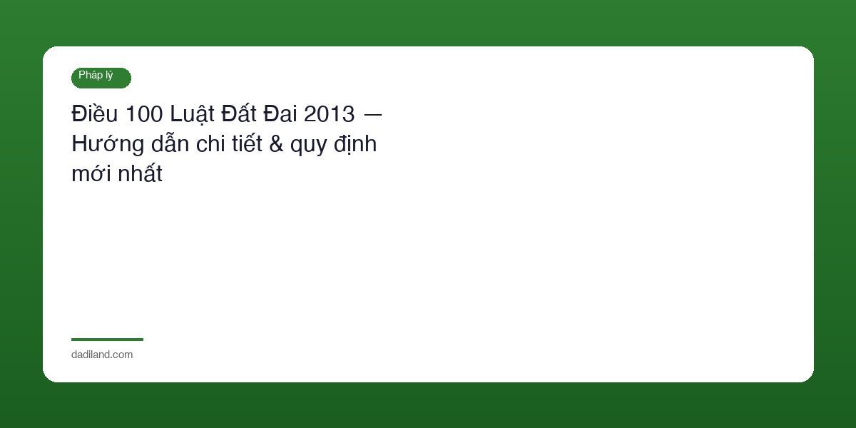 Dieu 100 Luat Dat Dai 2013