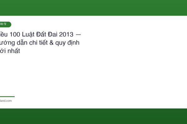 Dieu 100 Luat Dat Dai 2013