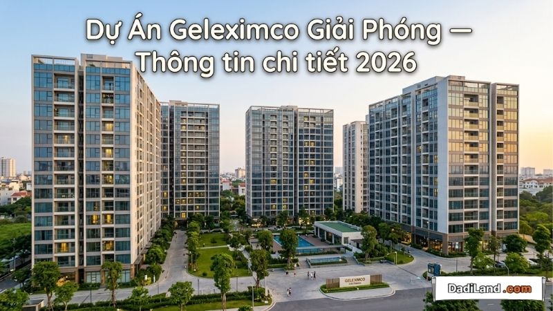 Dự Án Geleximco Giải Phóng — Thông tin chi tiết 2026