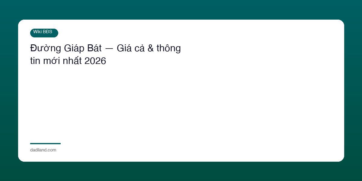 Duong Giap Bat