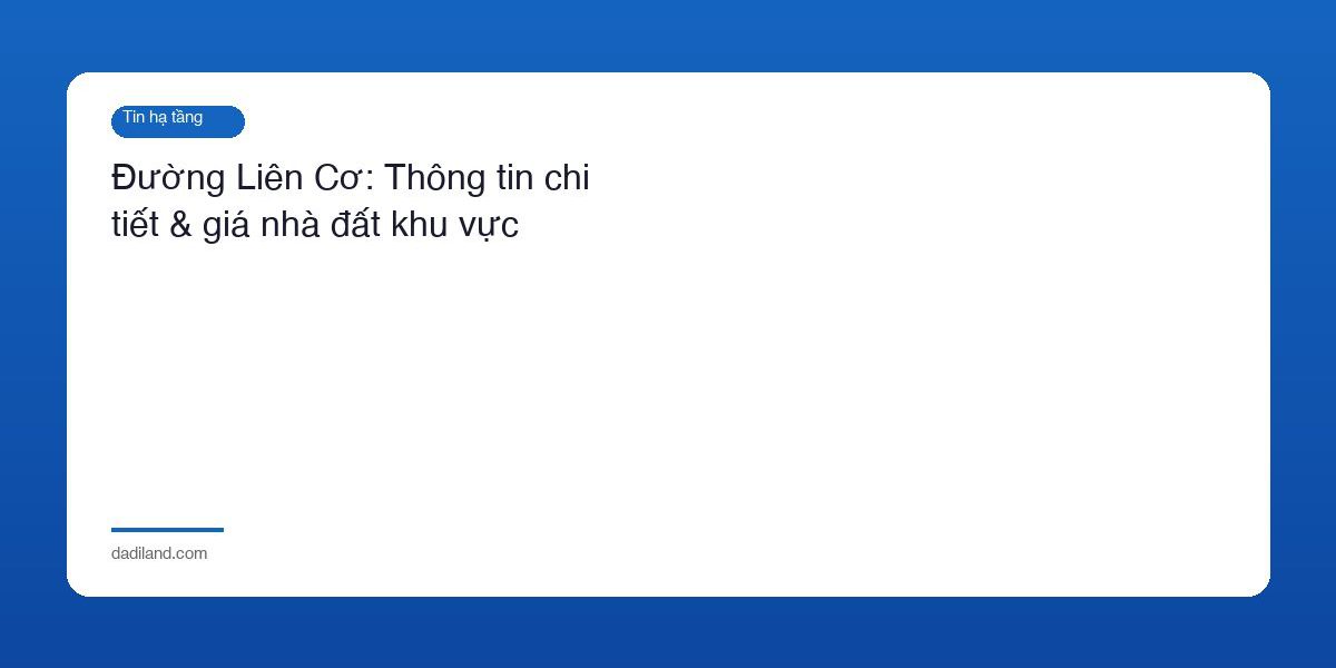 Duong Lien Co