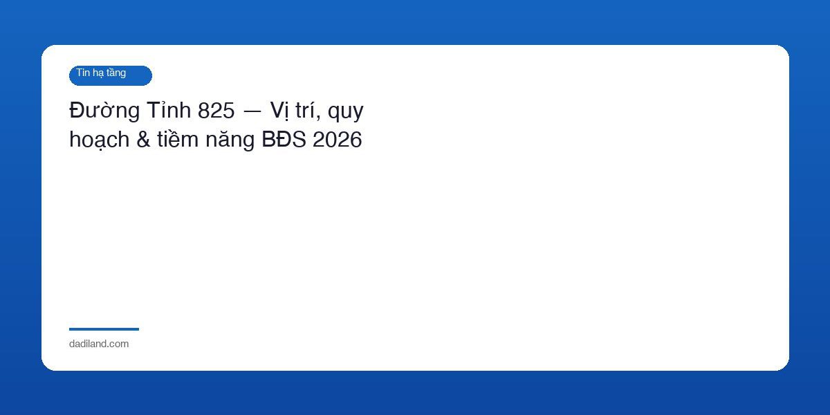 Duong Tinh 825