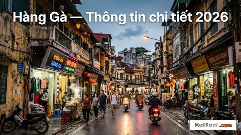 Hàng Gà — Thông tin chi tiết 2026