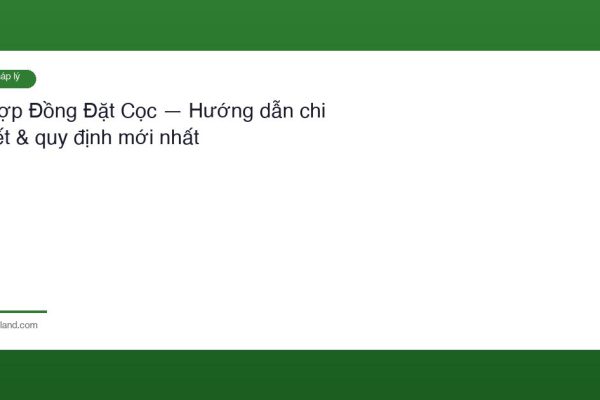 Hop Dong Dat Coc