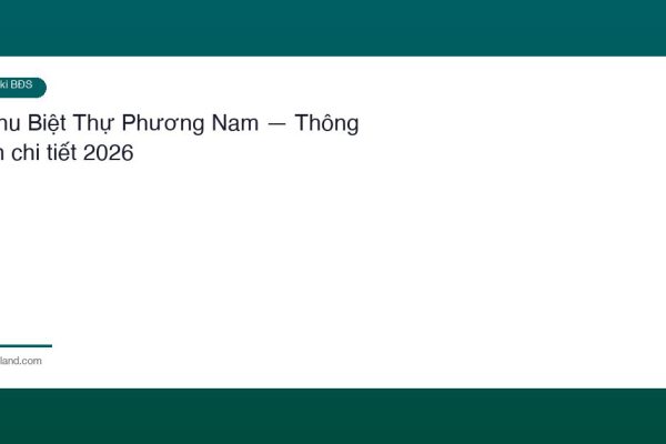 Khu Biet Thu Phuong Nam