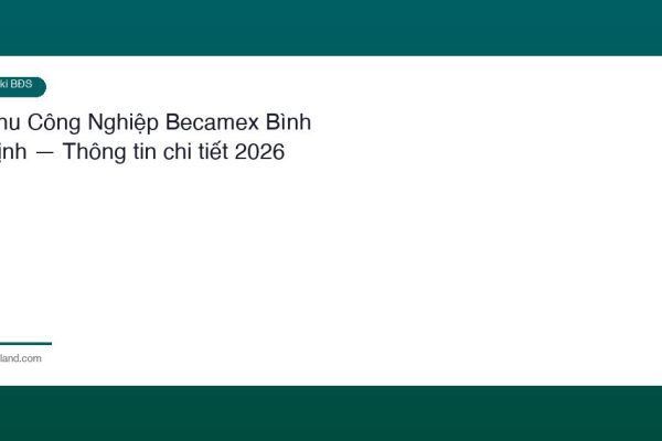 Khu Cong Nghiep Becamex Binh Dinh