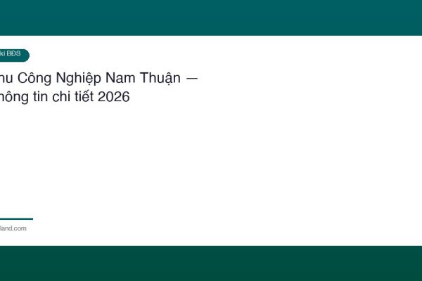 Khu Cong Nghiep Nam Thuan