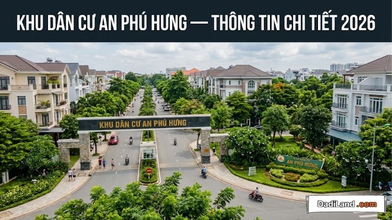 Khu Dân Cư An Phú Hưng — Thông tin chi tiết 2026