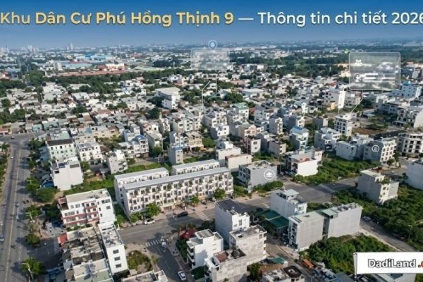 Khu Dân Cư Phú Hồng Thịnh 9 — Thông tin chi tiết 2026