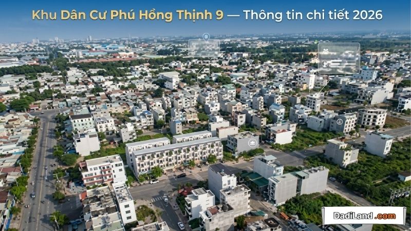 Khu Dân Cư Phú Hồng Thịnh 9 — Thông tin chi tiết 2026
