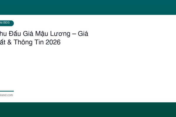 Khu Dau Gia Mau Luong