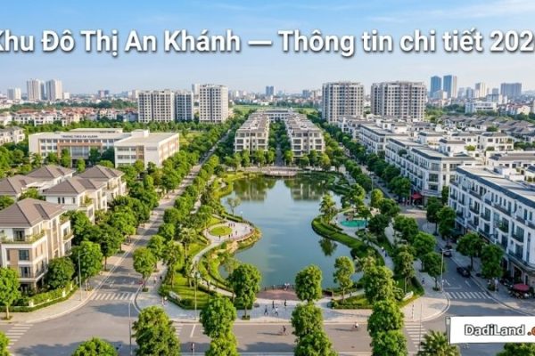 Khu Đô Thị An Khánh — Thông tin chi tiết 2026