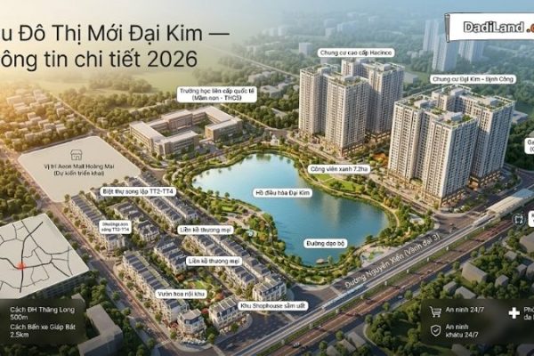 Khu Đô Thị Mới Đại Kim — Thông tin chi tiết 2026