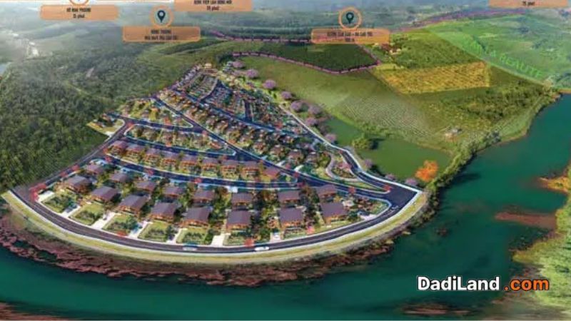 lang-sinh-thai-kingdom-ecolake-village-lam-dong
