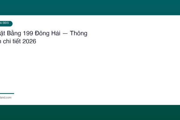 Mat Bang 199 Dong Hai