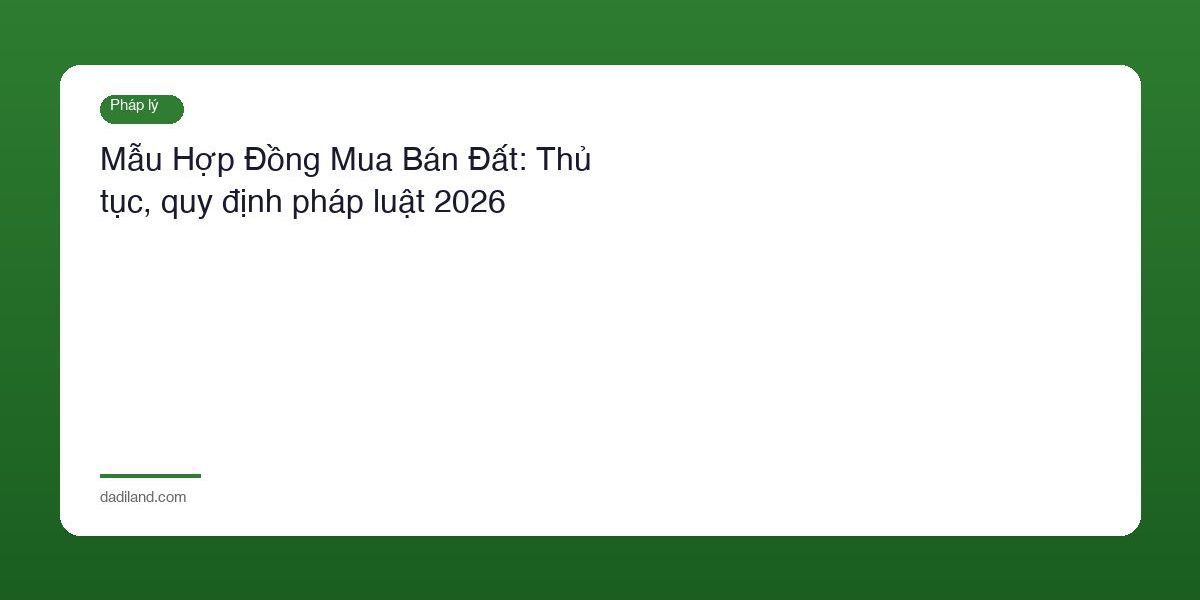 Mau Hop Dong Mua Ban Dat