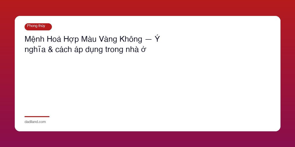 Menh Hoa Hop Mau Vang Khong
