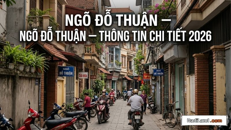 Ngõ Đỗ Thuận — Thông tin chi tiết 2026