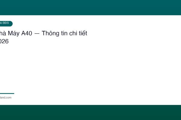 Nha May A40