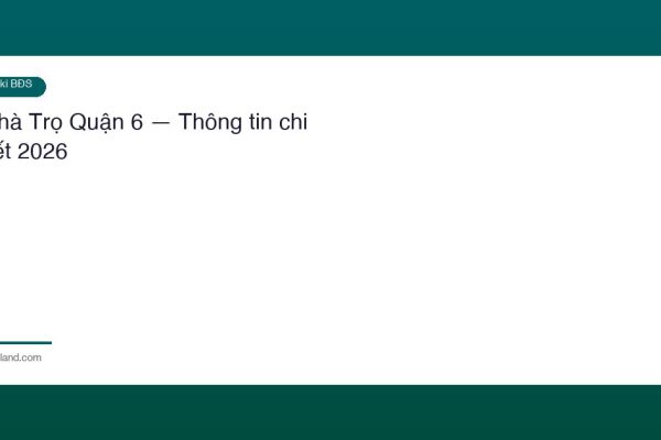 Nha Tro Quan 6