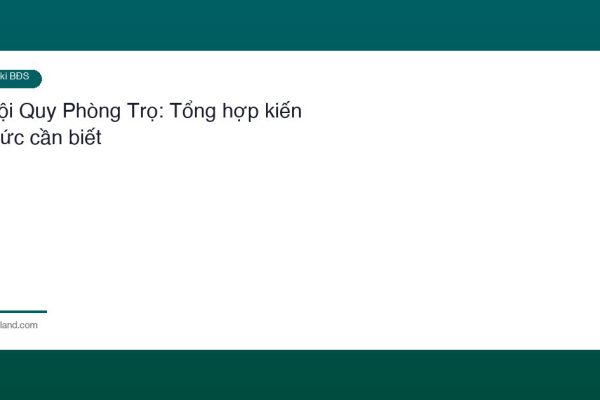 Noi Quy Phong Tro